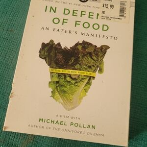 In Defense of Food DVD by Michael Pollan - Green Cover